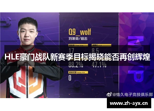 HLE豪门战队新赛季目标揭晓能否再创辉煌 HLE豪门战队新赛季目标揭晓能否再创辉煌